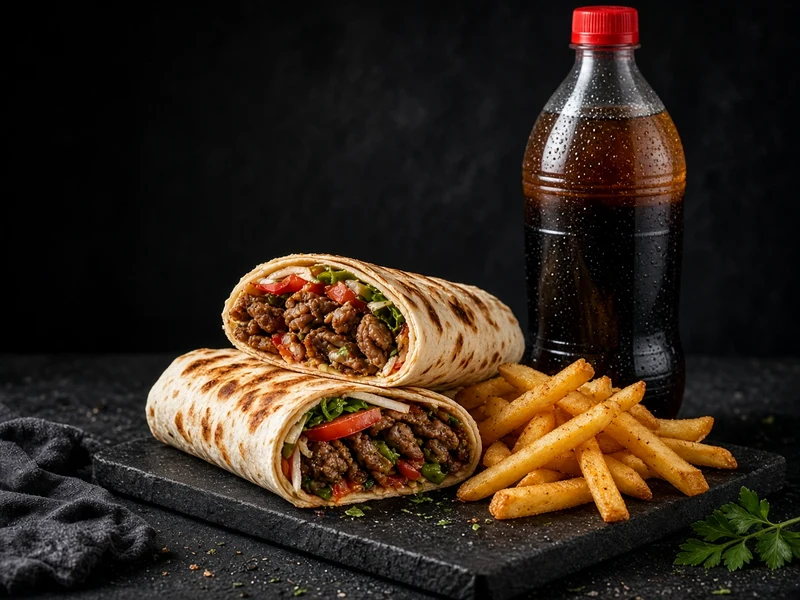 Oferta 2 Dürüm + Patatas + Refresco 1L